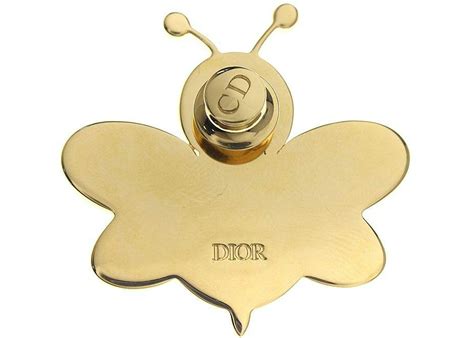 dior keychain bee|DIOR x KAWS bee pin in brass and crystal.